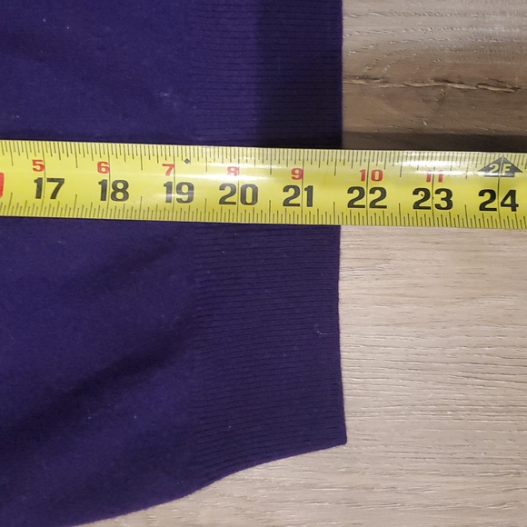 Brooks Brothers Women's Purple 100% Cashmere Sweater. Size M. - Picture 7 of 11